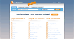 Desktop Screenshot of odovo.com.br